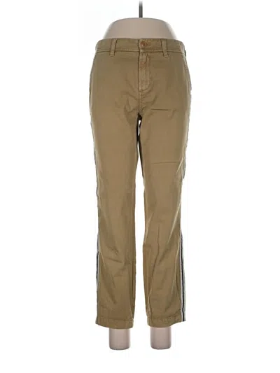 Pre-owned Jcrew Khaki Pant In Brown