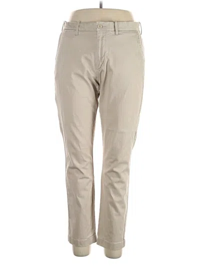 Pre-owned Jcrew Khaki Pant In Brown