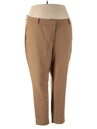 Pre-owned Jcrew Khaki Pant In Brown