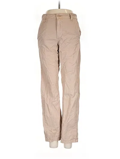 Pre-owned Jcrew Khaki Pant In Brown