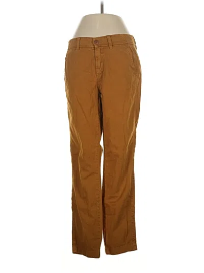 Pre-owned Jcrew Khaki Pant In Brown