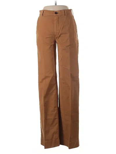 Pre-owned Jcrew Khaki Pant In Brown