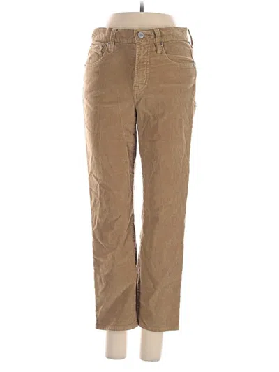 Pre-owned Jcrew Khaki Pant In Brown