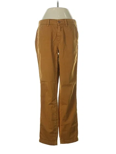 Pre-owned Jcrew Khaki Pant In Brown