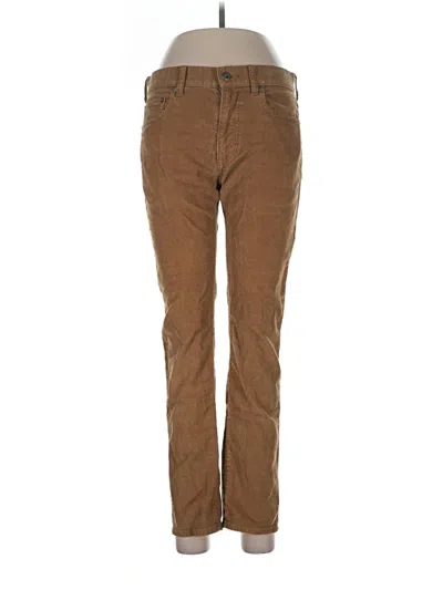 Pre-owned Jcrew Khaki Pant In Brown