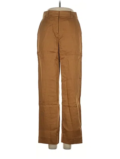 Pre-owned Jcrew Khaki Pant In Brown