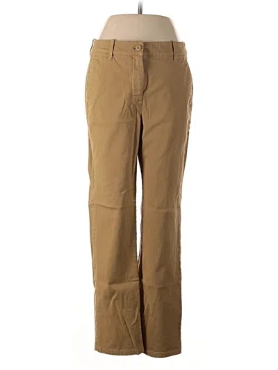 Pre-owned Jcrew Khaki Pant In Brown
