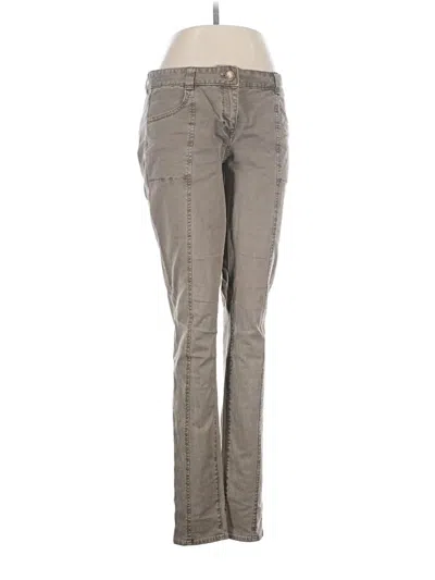 Pre-owned Jcrew Khaki Pant In Gray