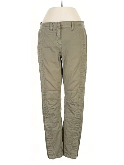 Pre-owned Jcrew Khaki Pant In Green