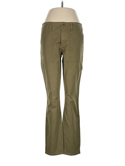 Pre-owned Jcrew Khaki Pant In Green