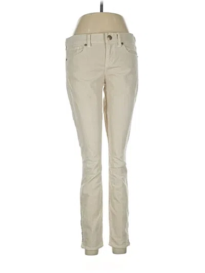 Pre-owned Jcrew Khaki Pant In Ivory
