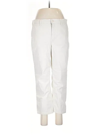 Pre-owned Jcrew Khaki Pant In Ivory
