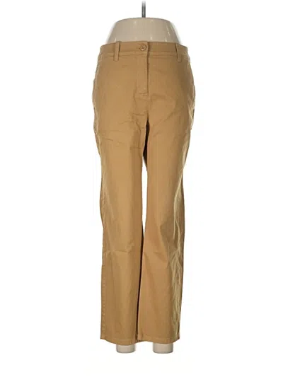 Pre-owned Jcrew Khaki Pant In Tan