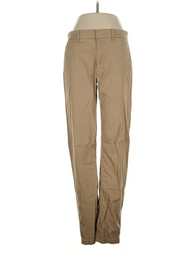 Pre-owned Jcrew Khaki Pant In Tan
