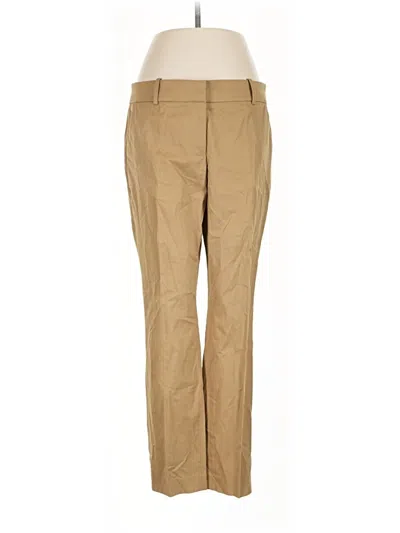 Pre-owned Jcrew Khaki Pant In Tan