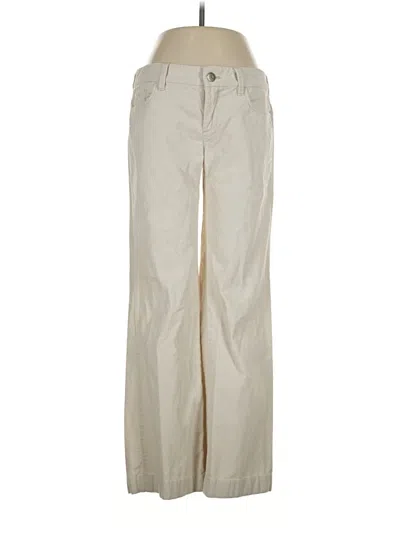 Pre-owned Jcrew Khaki Pant In Tan