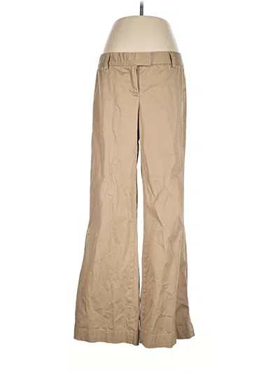 Pre-owned Jcrew Khaki Pant In Tan