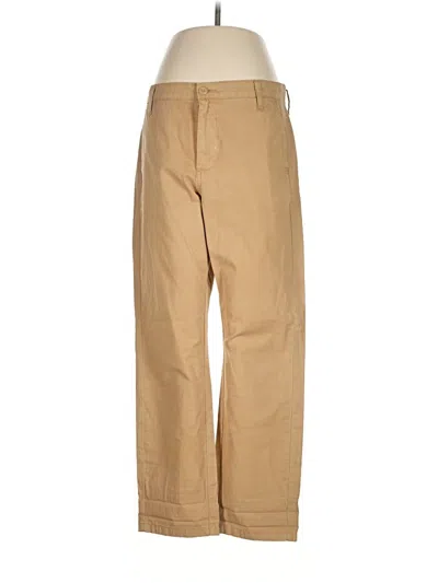 Pre-owned Jcrew Khaki Pant In Tan