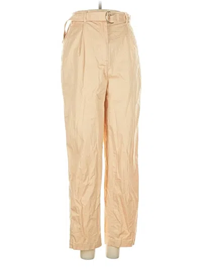 Pre-owned Jcrew Khaki Pant In Tan