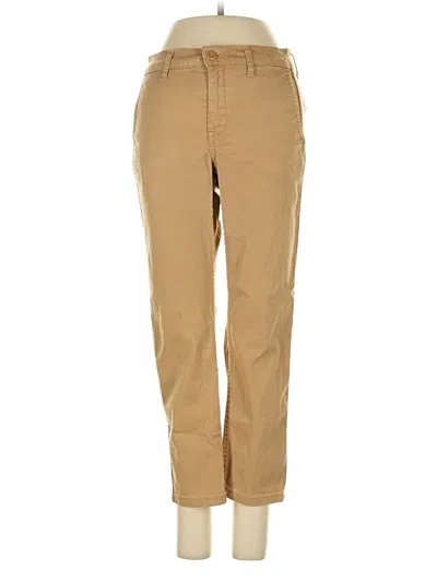 Pre-owned Jcrew Khaki Pant In Tan