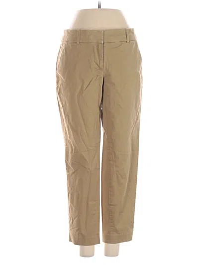 Pre-owned Jcrew Khaki Pant In Tan