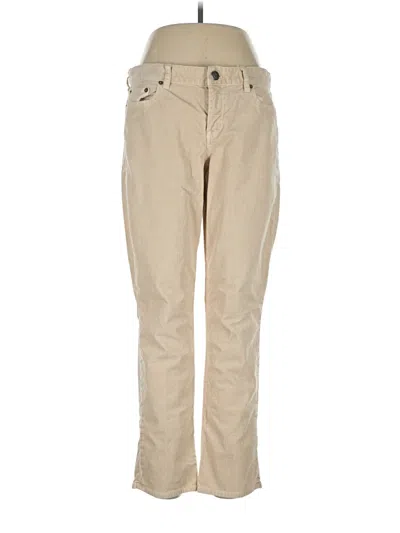 Pre-owned Jcrew Khaki Pant In Tan