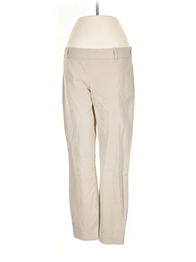 Pre-owned Jcrew Khaki Pant In Tan