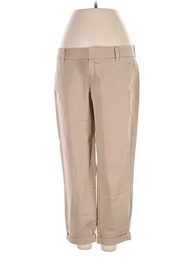 Pre-owned Jcrew Khaki Pant In Tan