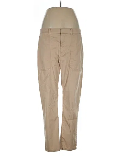 Pre-owned Jcrew Khaki Pant In Tan