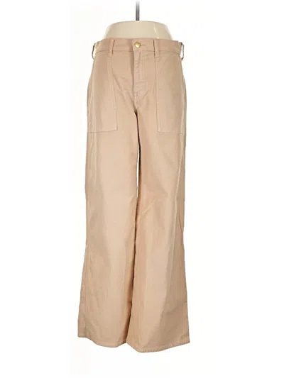 Pre-owned Jcrew Khaki Pant In Tan