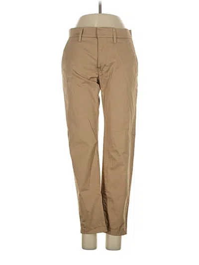 Pre-owned Jcrew Khaki Pant In Tan