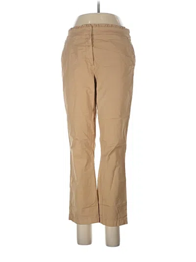 Pre-owned Jcrew Khaki Pant In Tan
