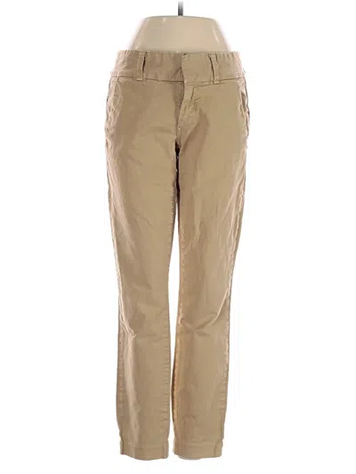 Pre-owned Jcrew Khaki Pant In Tan
