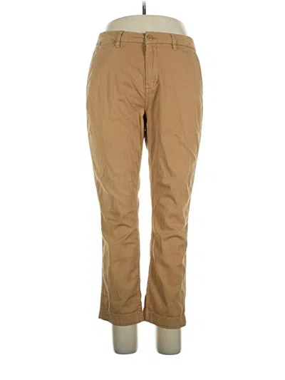 Pre-owned Jcrew Khaki Pant In Tan