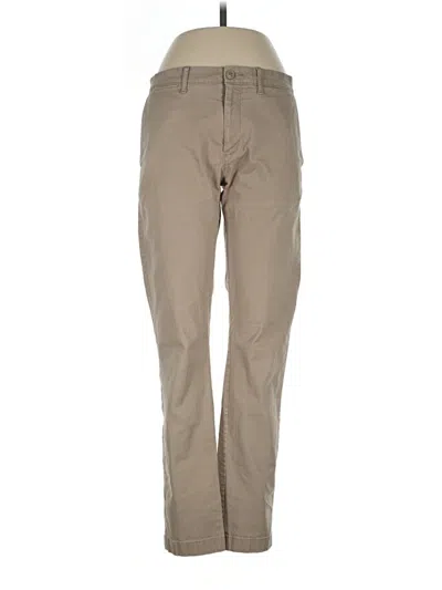 Pre-owned Jcrew Khaki Pant In Tan