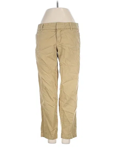 Pre-owned Jcrew Khaki Pant In Tan