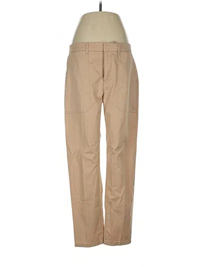 Pre-owned Jcrew Khaki Pant In Tan