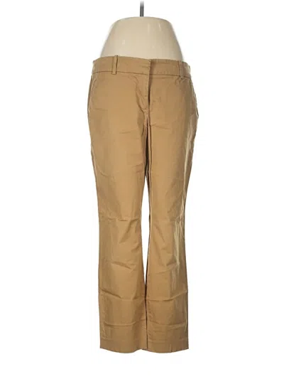 Pre-owned Jcrew Khaki Pant In Tan