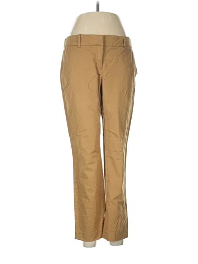 Pre-owned Jcrew Khaki Pant In Tan