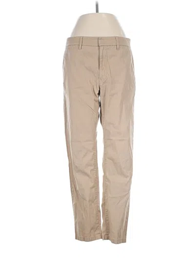 Pre-owned Jcrew Khaki Pant In Tan