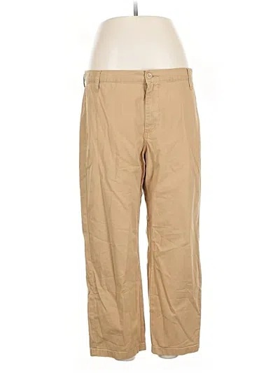 Pre-owned Jcrew Khaki Pant In Tan