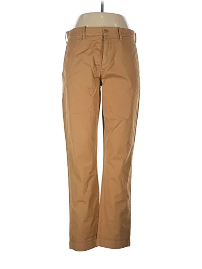 Pre-owned Jcrew Khaki Pant In Tan