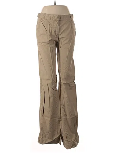 Pre-owned Jcrew Khaki Pant In Tan