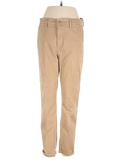 Pre-owned Jcrew Khaki Pant In Tan