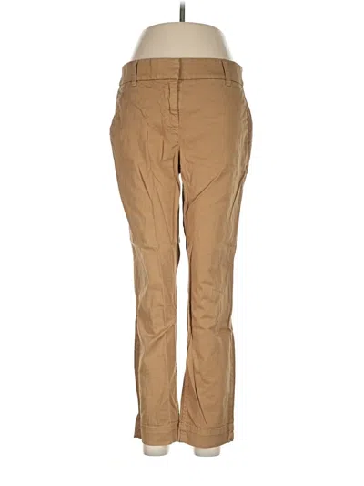 Pre-owned Jcrew Khaki Pant In Tan