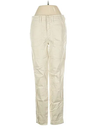 Pre-owned Jcrew Khaki Pant In White