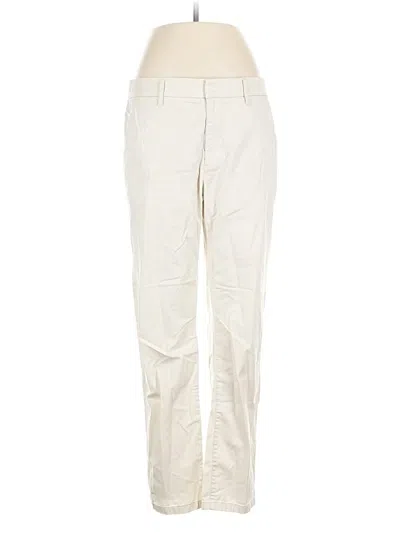 Pre-owned Jcrew Khaki Pant In White