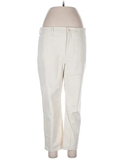 Pre-owned Jcrew Khaki Pant In White