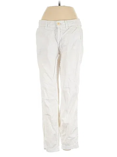 Pre-owned Jcrew Khaki Pant In White
