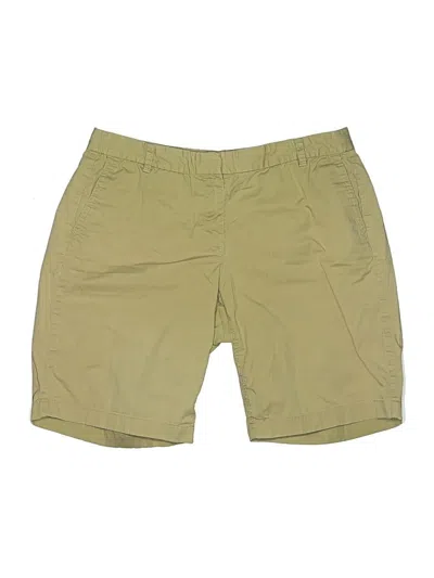 Pre-owned Jcrew Khaki Shorts In Brown